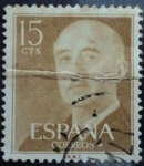 Stamps Spain -  Francisco Franco (1892-1975)