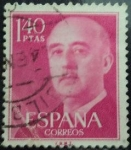 Stamps Spain -  Francisco Franco (1892-1975)