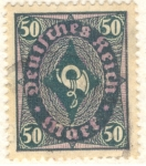 Stamps : Europe : Germany :  Marf 50 1921