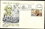 Stamps Spain -  Defensa Naval de Tenerife  - Siglo XVIII - SPD