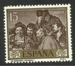 Stamps : Europe : Spain :  Los Borrachos. Velazquez