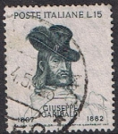 Stamps Italy -  150º ANIV. DEL NACIMIENTO DE GARIBALDI