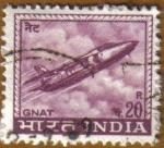 Sellos de Asia - India -  GNAT