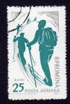 Stamps Romania -  ESQUI ALPINO