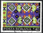 Stamps : Europe : Romania :  Tapices y alfombras. Banat