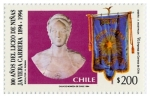 Stamps Chile -  100 Años del Colegio de Niñas Javiera Carrera
