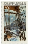 Stamps Chile -  51 Congreso Mundial de Capitanes Del Cabo de Hornos