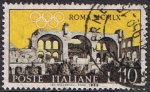 Stamps : Europe : Italy :  JUEGOS OLÍMPICOS DE 1960 EN ROMA