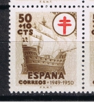 Stamps Spain -  Edifil  1068  Pro Tuberculosos  