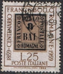 Stamps Italy -  CENTENARIO DEL PRIMER SELLO DE ROMAÑA