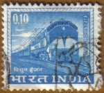 Stamps : Asia : India :  Locomotora Electrica