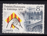 Sellos del Mundo : Europa : Espaa : E2546 Estatuto Autonomía Cataluña (306)