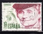 Stamps Spain -  E2574 Cent. Helen Keller (315)