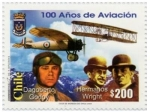 Stamps Chile -  100 Años de Aviacion 