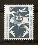 Stamps : Europe : Germany :  DBP (RFA) Curiosidades Arquitectonicas.