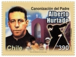 Stamps : America : Chile :  Canonizacion del Padre Alberto Hurtado 