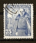 Stamps Spain -  Fanco y castillo de la Mota.