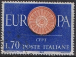 Sellos de Europa - Italia -  EUROPA 1960