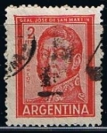 Stamps Argentina -  Scott  691  Jose San martin