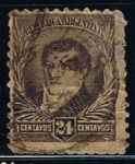 Stamps Argentina -  Scott  101  Belgrano