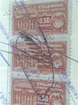 Stamps Colombia -  capitolio