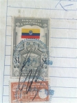 Stamps Colombia -  palacio