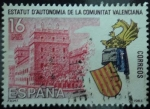 Stamps Spain -  Estatuto de Autonomía de la Comunidad Valenciana
