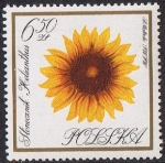 Stamps Poland -  FLORES DEL JARDÍN