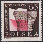 Stamps : Europe : Poland :  CONGRESO DE LA CULTURA