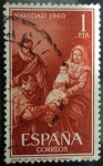 Stamps Spain -  Adoración de los Reyes / Velázquez