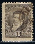 Stamps Argentina -  Scott  100  Belgrano