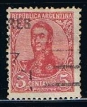 Sellos de America - Argentina -  Scott  149  Jose San Martin