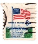 Stamps United States -  banderas
