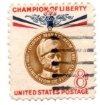 Stamps : America : United_States :  CHAMPION OF LIBERTY