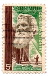 Stamps United States -  JOHN MUIR