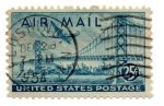 Stamps United States -  Air Mail