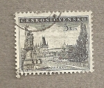 Stamps Czechoslovakia -  Ciudad de Praga