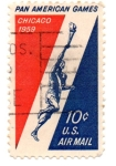 Sellos de America - Estados Unidos -  Air Mail