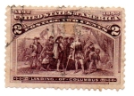 Stamps United States -  1492--1892