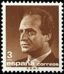 Stamps Spain -  JUAN CARLOS 1º BASICO