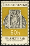 Stamps : Europe : Czechoslovakia :  REPUBLICA CHECA - Centro histórico de Praga