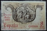 Stamps Spain -  Día del Sello 1980