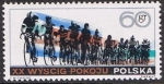 Stamps Poland -  CARRERA CICLISTA DE LA PAZ
