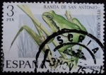 Stamps Spain -  Ranita de San Antonio / Hyla arborea