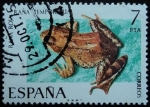 Stamps Spain -  Rana roja / Rana temporaria