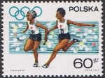 Stamps Poland -  PRELUDIO DE LOS JUEGOS OLÍMPICOS DE MÉJICO