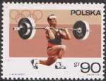 Stamps Poland -  PRELUDIO DE LOS JUEGOS OLÍMPICOS DE MÉJICO