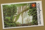 Stamps Thailand -  Thi lo su waterfall - 30 anivº ASEAN - Asociación de Naciones del Sureste Asiático