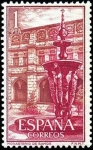 Stamps Spain -  Real Monasterio de Samos