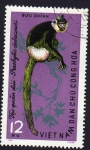 Stamps Vietnam -  Presbytes Delacouris
